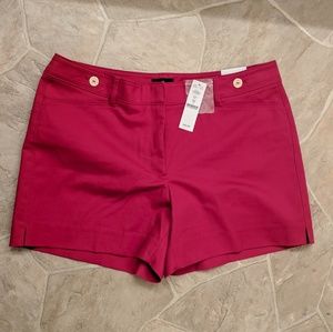 Nwt WHBM White House Black Market red shorts Sz 12